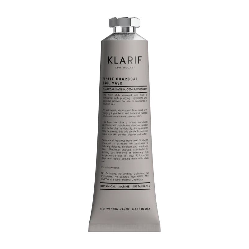 WHITE CHARCOAL FACE MASK